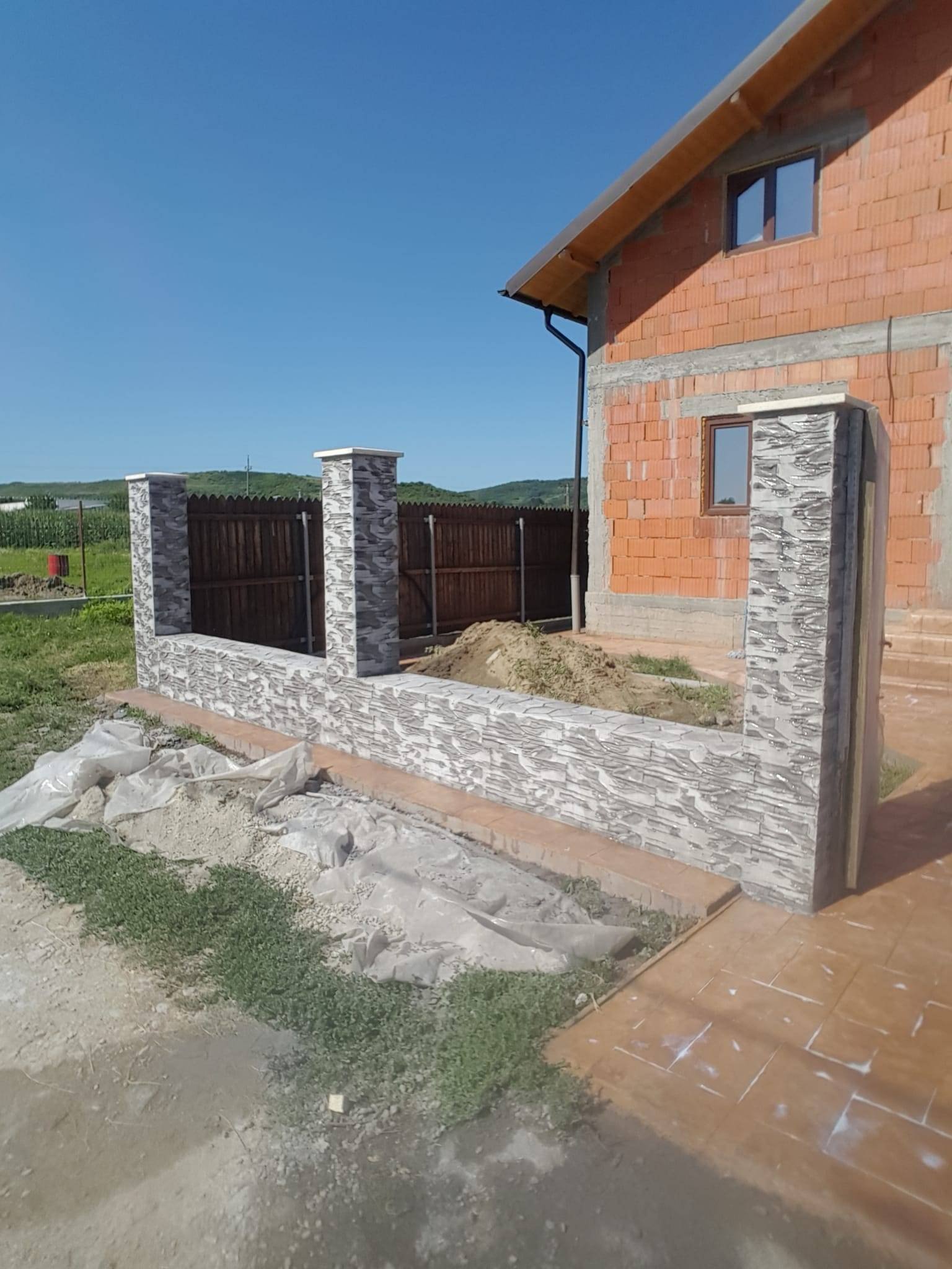 Beton amprentat rezistent la trafic si intemperii